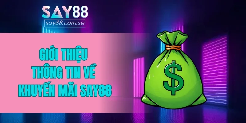 Giới thiệu thông tin về khuyến mãi SAY88